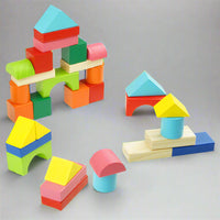 Thumbnail for WOODEN CONSTRUCTION SORTER BLOCKS