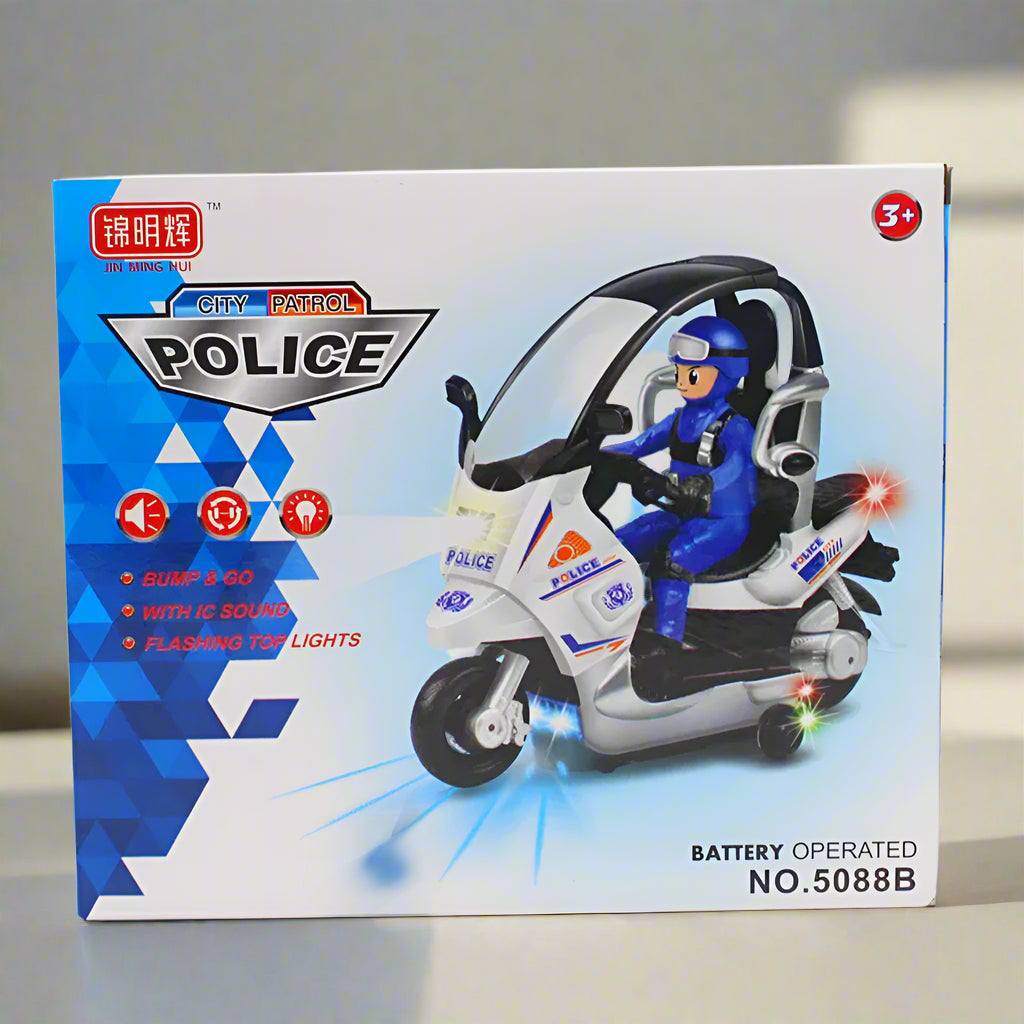 CITY PETROL POLICE BIKE WITH LIGHT & SOUND