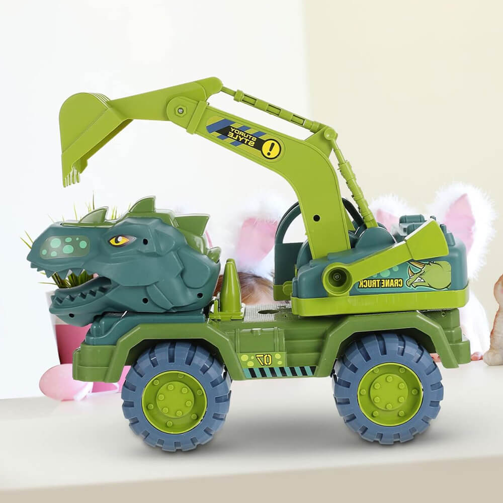 DINOSAUR PULL BACK CRAIN FOR KIDS