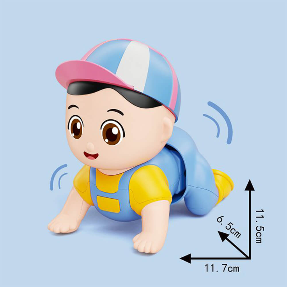 CUTE CRAWLING MUSICAL BABY TOY