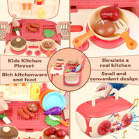 Thumbnail for 29 PCS 2 IN 1 STEREO KITCHEN PLAY SET FOR KIDS