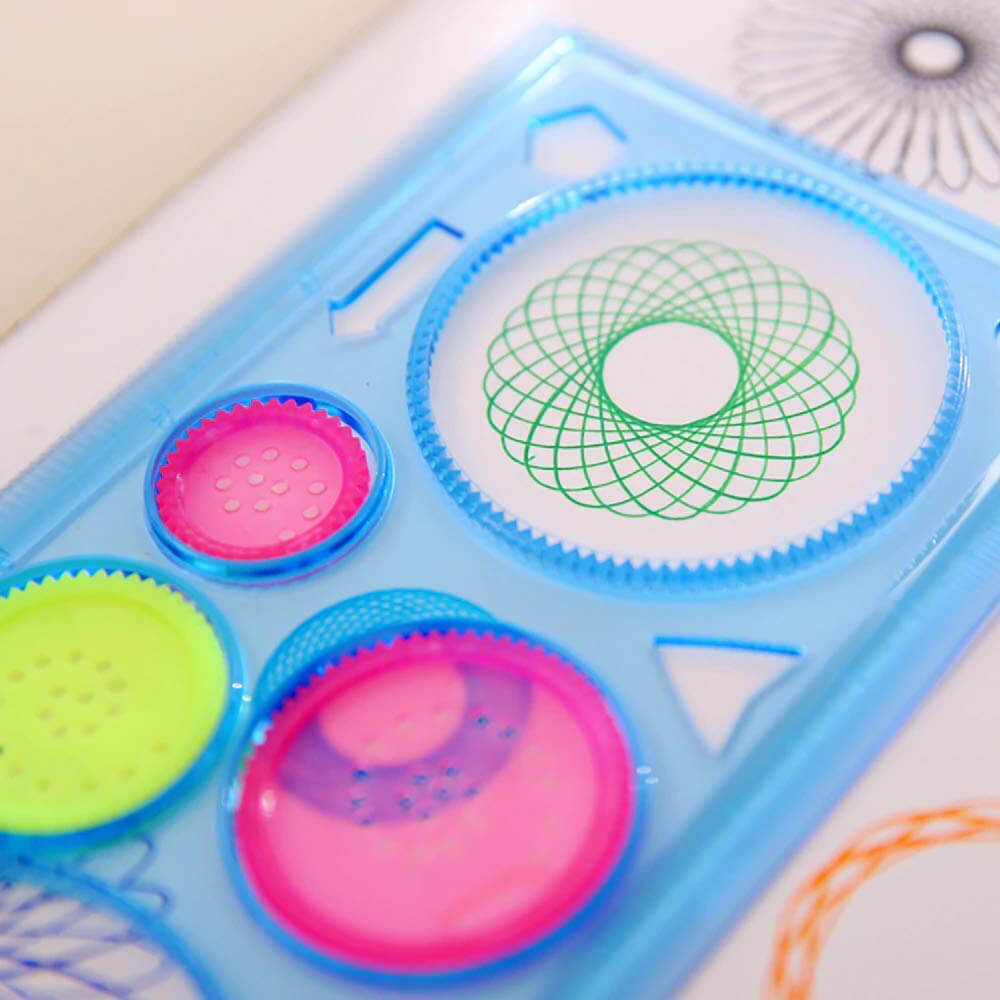 SPIROGRAPH GEOMETRIC RULER - PACK OF 3