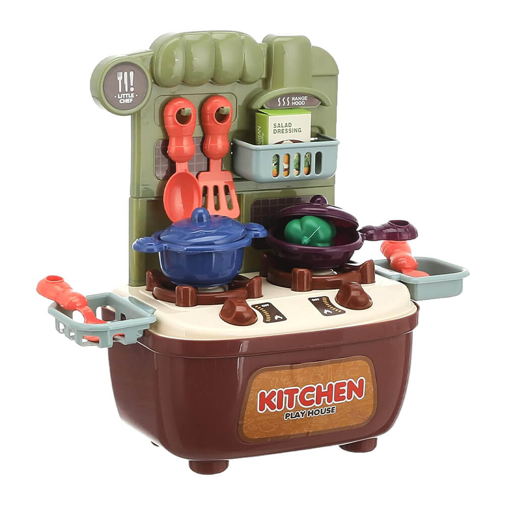 2 IN 1 KITCHEN SHOPING PLAY HOUSE