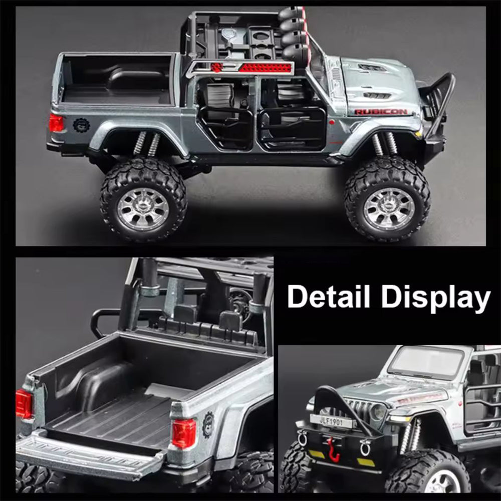 1:32 WRANGLER RUBICON JEEP METAL DEICAST MODEL