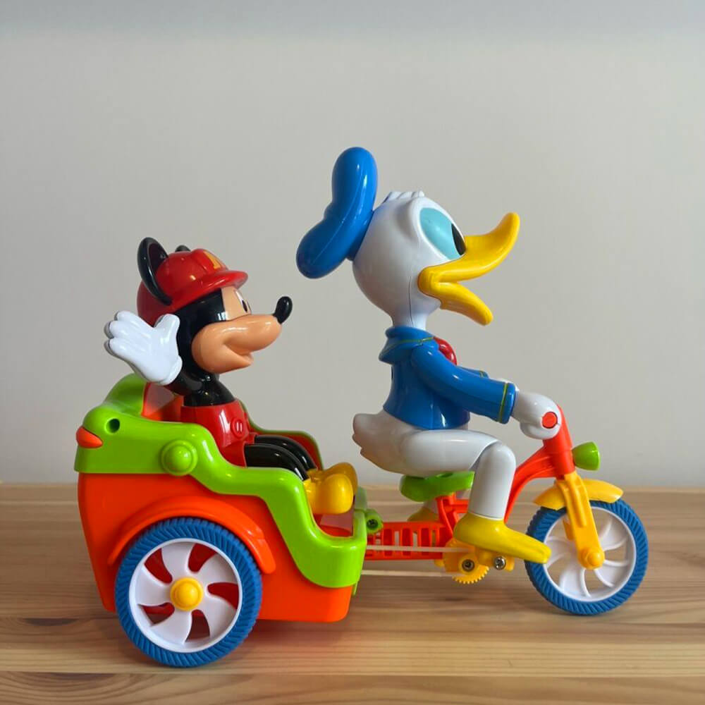 KIDS MUSICAL FUNNY MICKEY MOUSE BIKE WITH LIGHTS