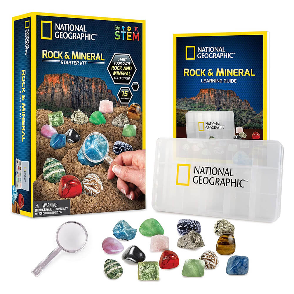 NATIONAL GEOGRAPHIC IMPULSE ROCK + MINERAL STARTER KIT