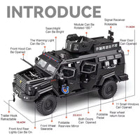 Thumbnail for 1:24 SWORDTOOTH TIGER POLICE ALLOY DIECAST MODEL