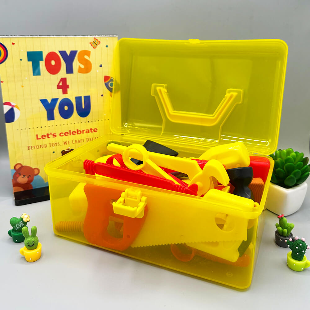 TOY MATIC CONSTRUCTION TOOL SET BOX