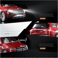 Thumbnail for 1 :24 MERCEDES-BENZ GLS 580 SUV ALLOY DIECAST MODEL