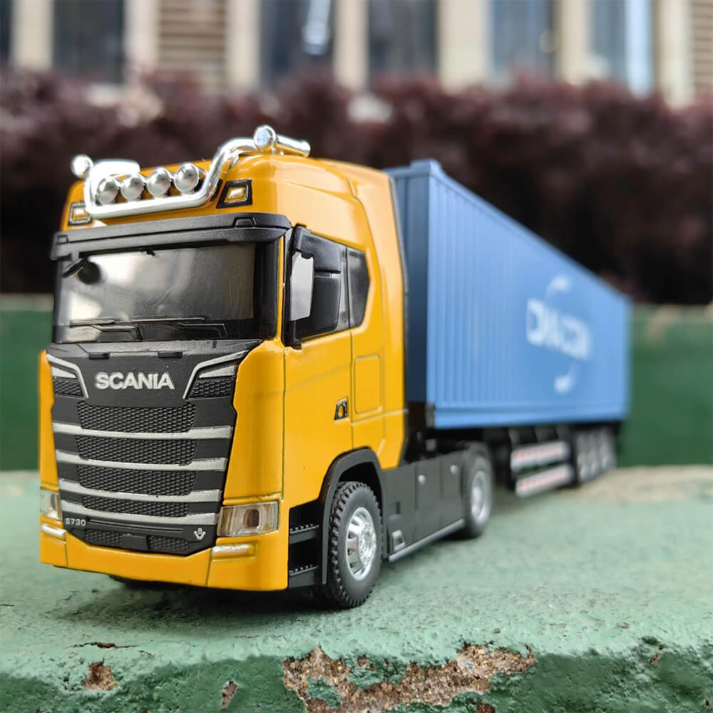 1 :50 SCANIA CONTAINER TRUCK ALLOY DIECAST MODEL