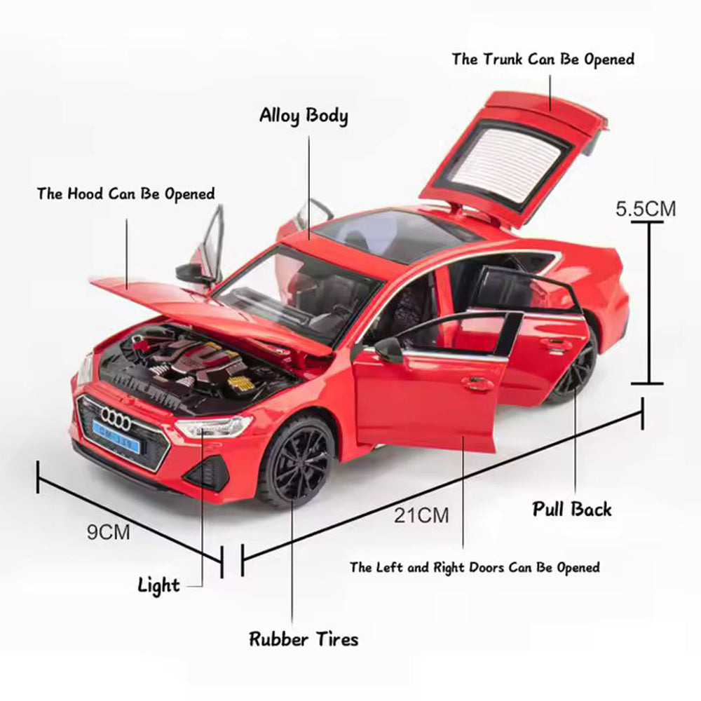 1:28 AUDI RS7 ALLOY DIECAST MODEL