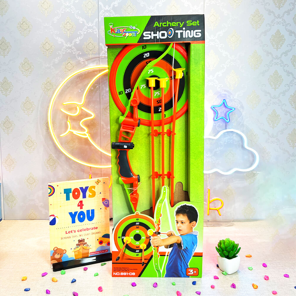 2 IN 1 ARCHERY SHOOTING SET FOR KIDS