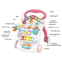 Thumbnail for 3 IN 1 MULTIFUNCTIONAL BABY ACTIVITY WALKER