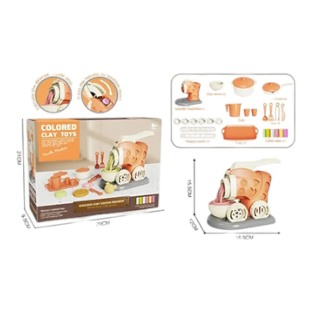 DIY COLORED PLAYDOUGH SET