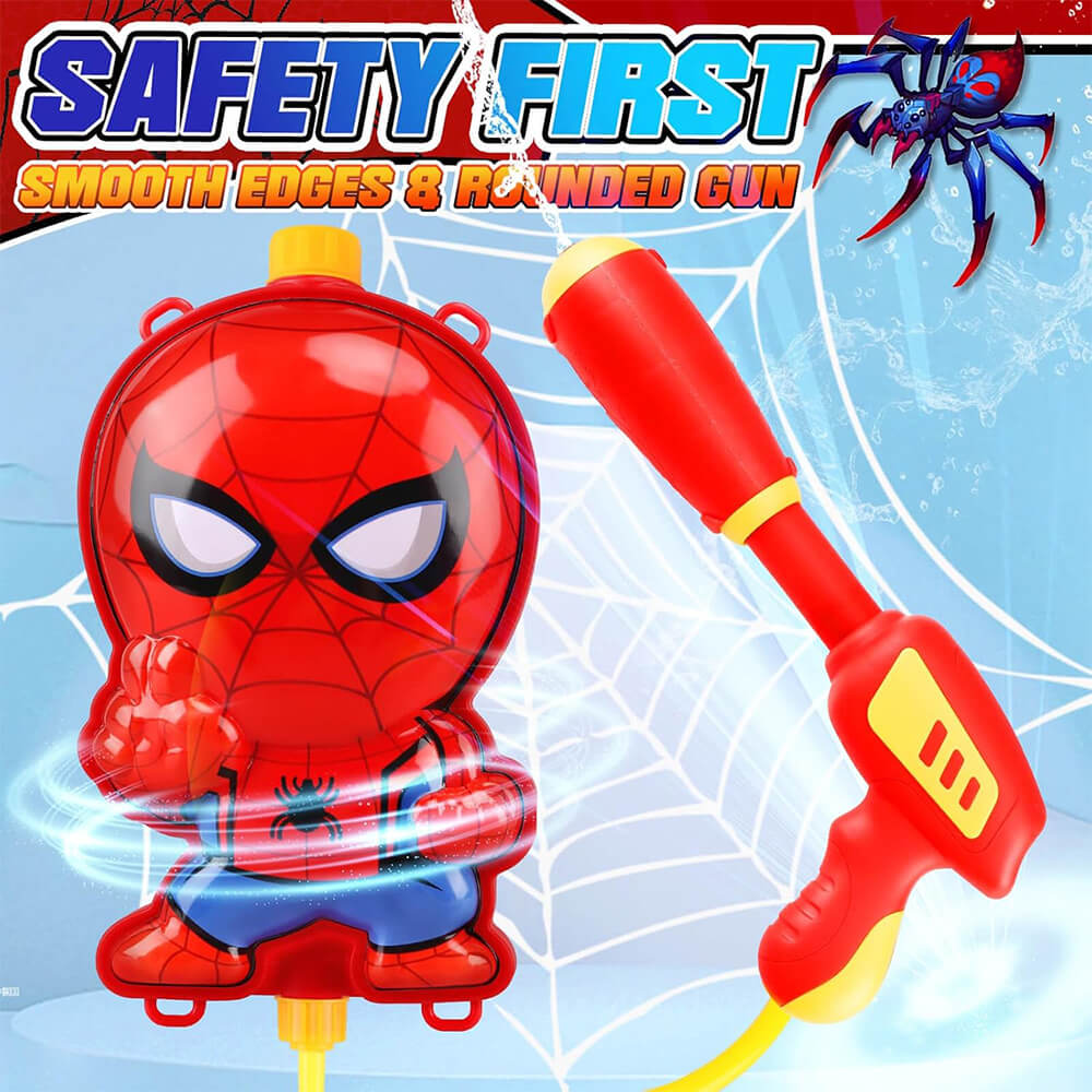 SPIDER MAN BACK PACK WATER GUN