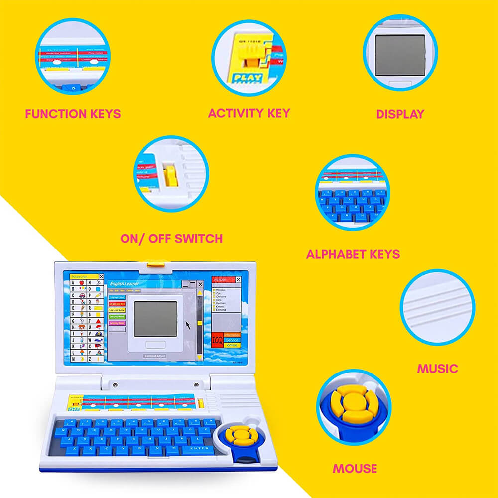 ENGLISH EDUCATIONAL & LEARNING LAPTOP FOR KIDS