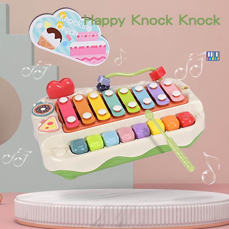 2 IN 1 MUSICAL INSTRUMENT HAND KNOCK XYLOPHONE