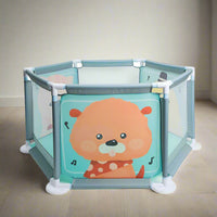 Thumbnail for PREMIUM PORTABLE BABY PLAY FENCE