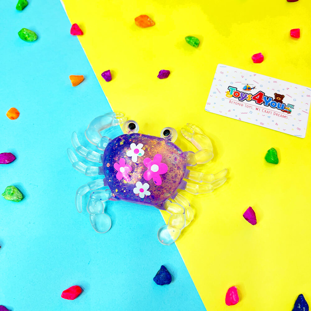 SQUEEZY JELLY CRAB FOR KIDS