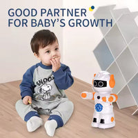 Thumbnail for INTERACTIVE INTELLIGENT ROBOT TOY WITH SOUNDS AND LIGHTS