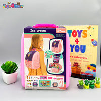 Thumbnail for 2 IN 1 KIDS ICE CREAM BACK-PACK SET