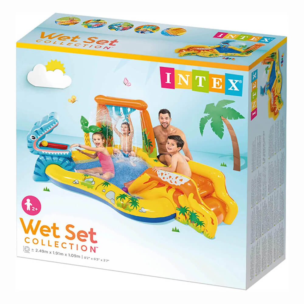 INTEX DINOSAUR PLAY CENTER SWIM POOL  - 57444