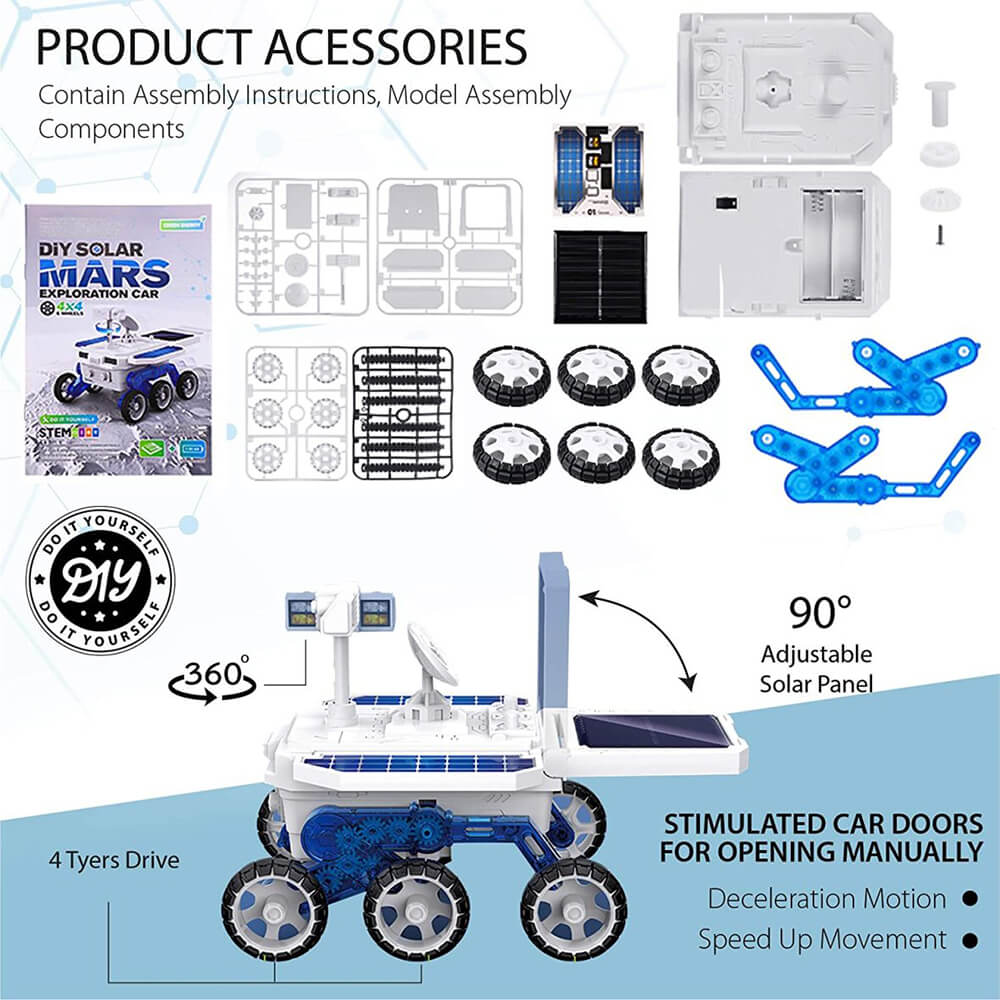 DIY SOLAR MARS EXPLORATION CAR