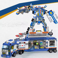 Thumbnail for CITY POLICE BUILDING BLOCKS - 848PC