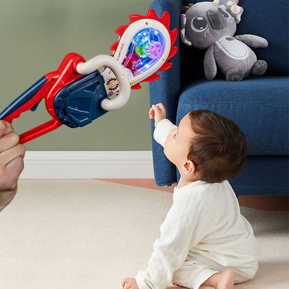 ELECTRIC LUMINOUS MUSIC SAW PRETEND PLAY TOOL