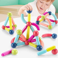 Thumbnail for MAGNETIC STICKS BUILDING BLOCKS - 48PCS