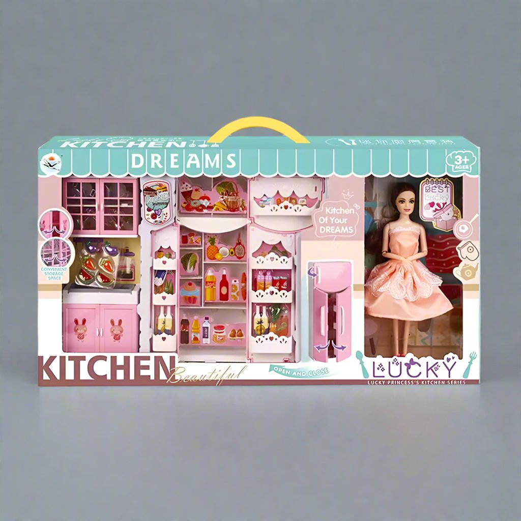 KITCHEN THEME DOLL SET