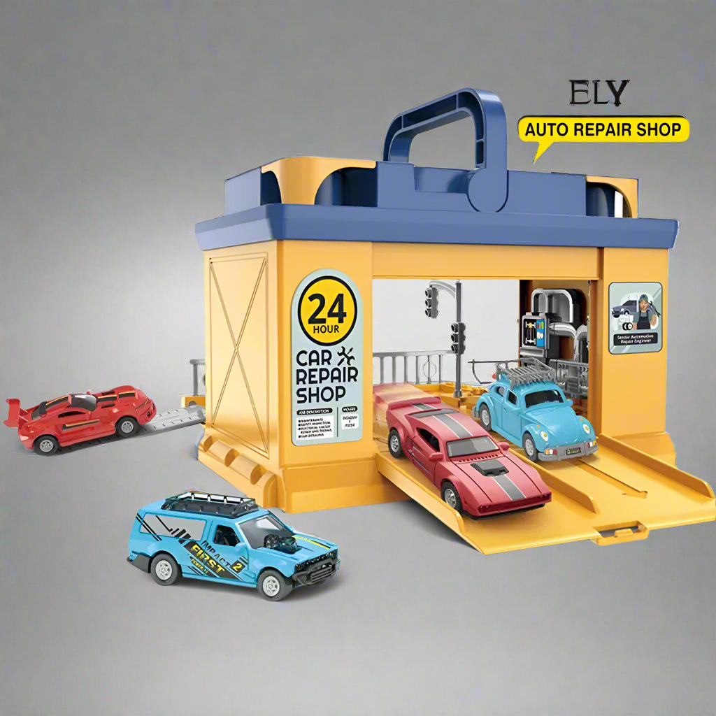 DIY CAR BATTERY AUTO REPAIR PLAYSET