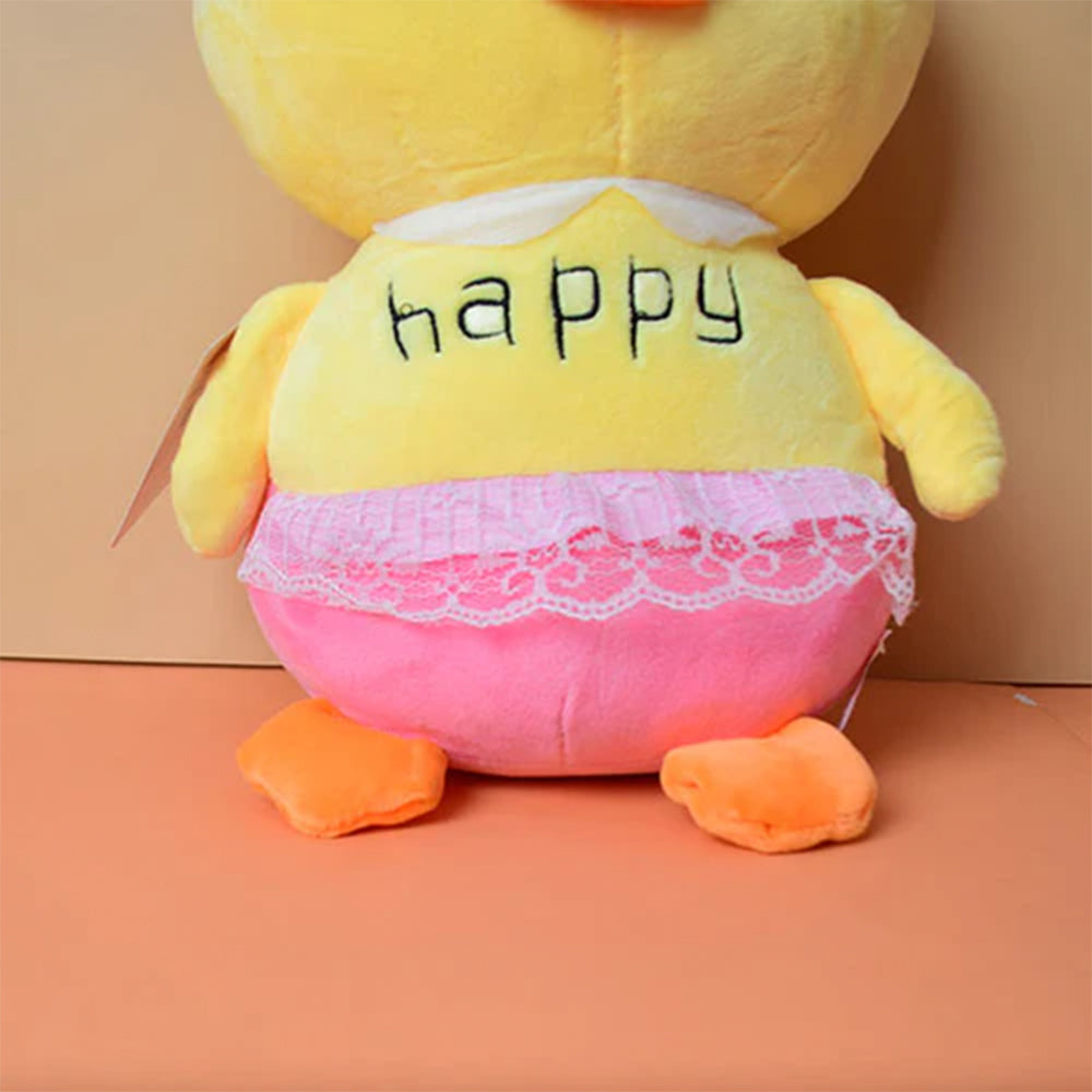 SOFT AND CUTE GLASSY COTTON DUCK STUFF TOY