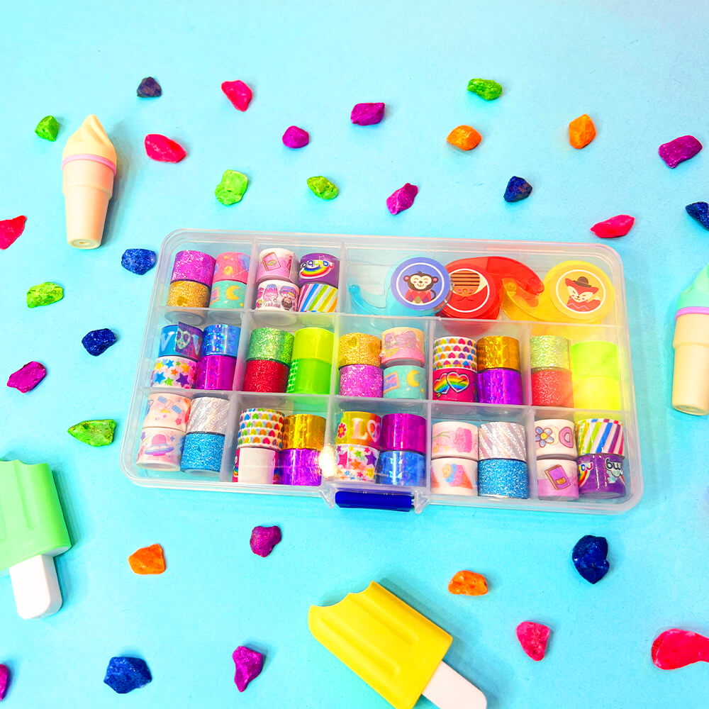 48 PCS - CUTE CARTOON ART TAPE SET