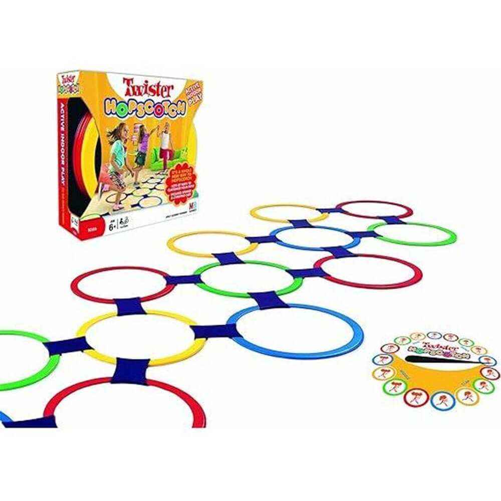 TWISTER HOPSCOTCH FLOOR ACTIVITY BOARD GAME