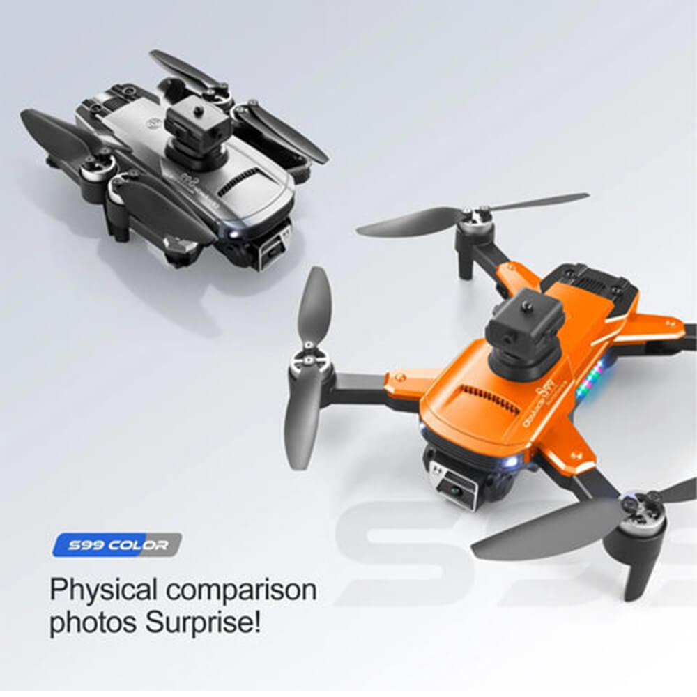 S99 MAX DRONE 4K CAMERA OBSTACLE AVOIDANCE OPTICAL FLOW FOLDABLE DRONE