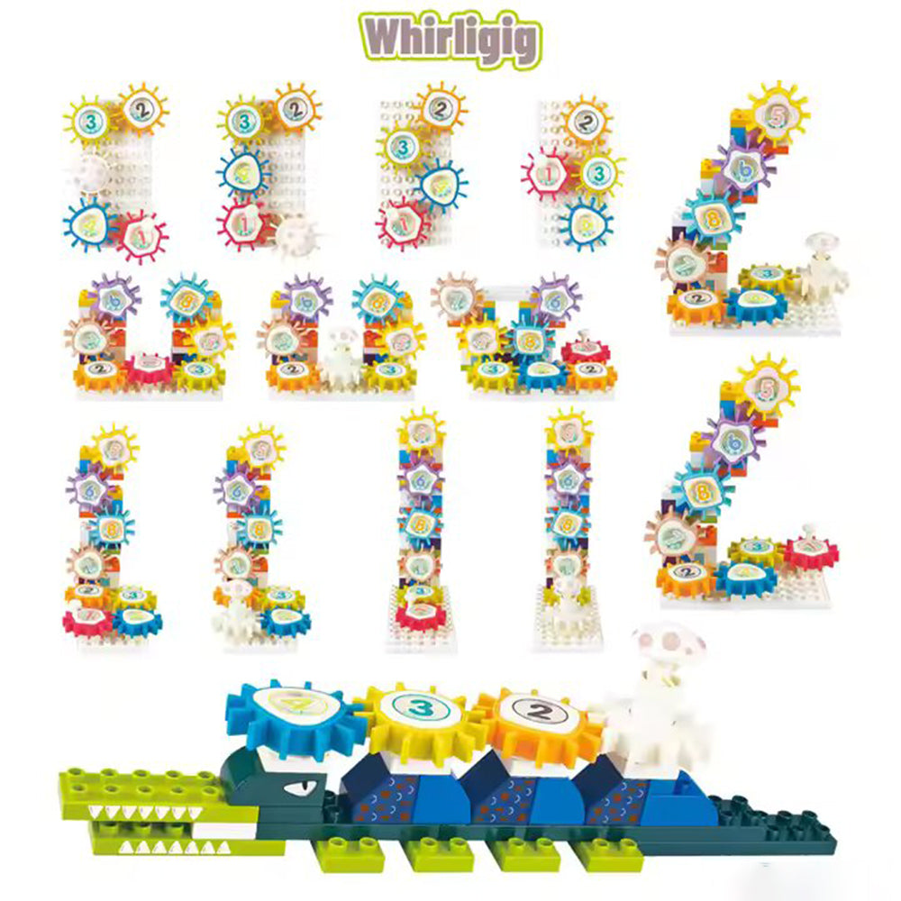 DIY WHIRLIGIG BUILDING BLOCKS SET TOY FOR KIDS