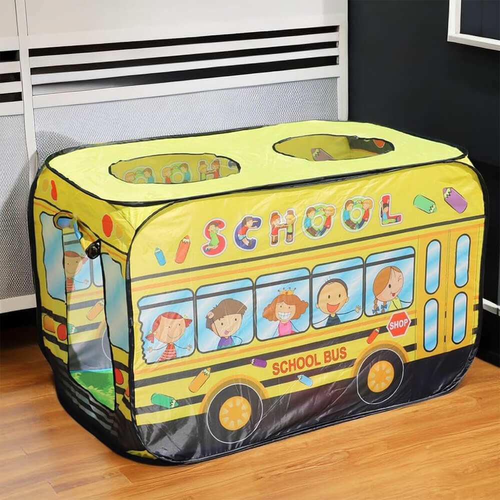 SCHOOL BUS TENT HOUSE FOR KIDS