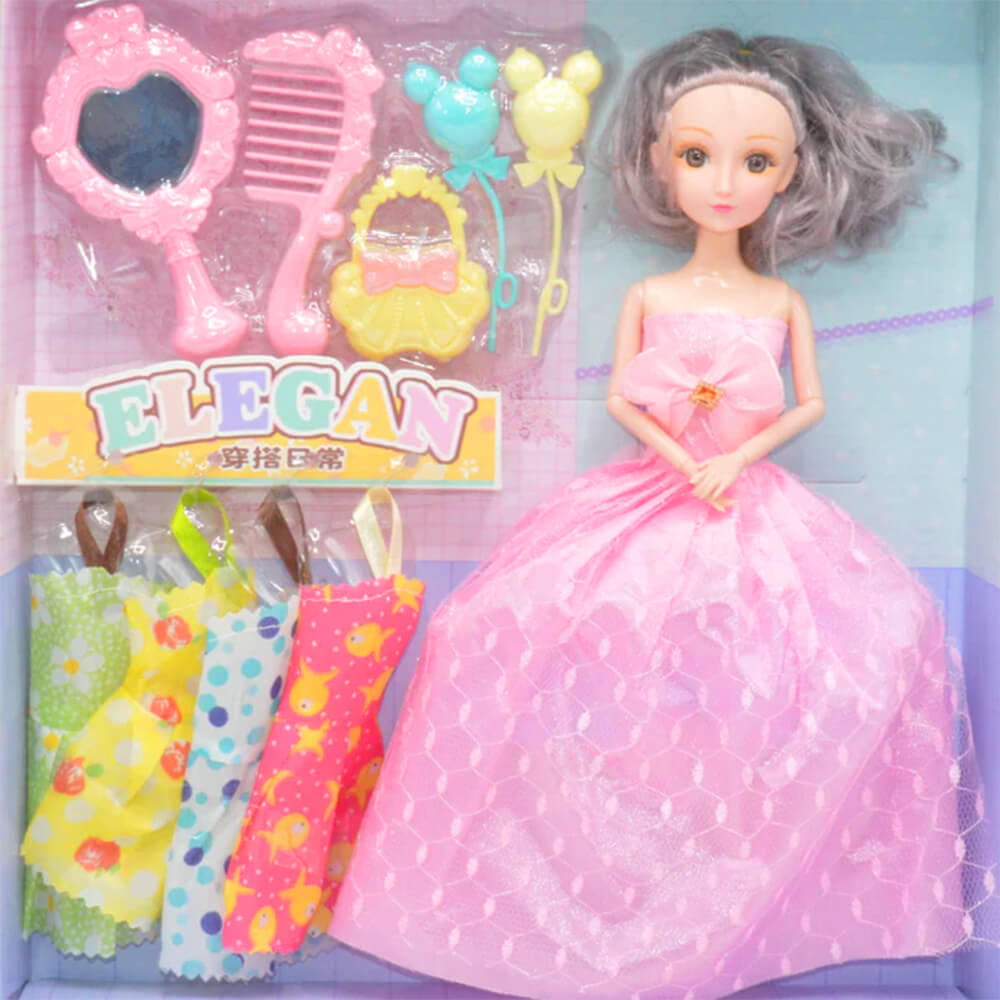 BEAUTIFUL PRINCESS DOLL WITH ACCESSORY