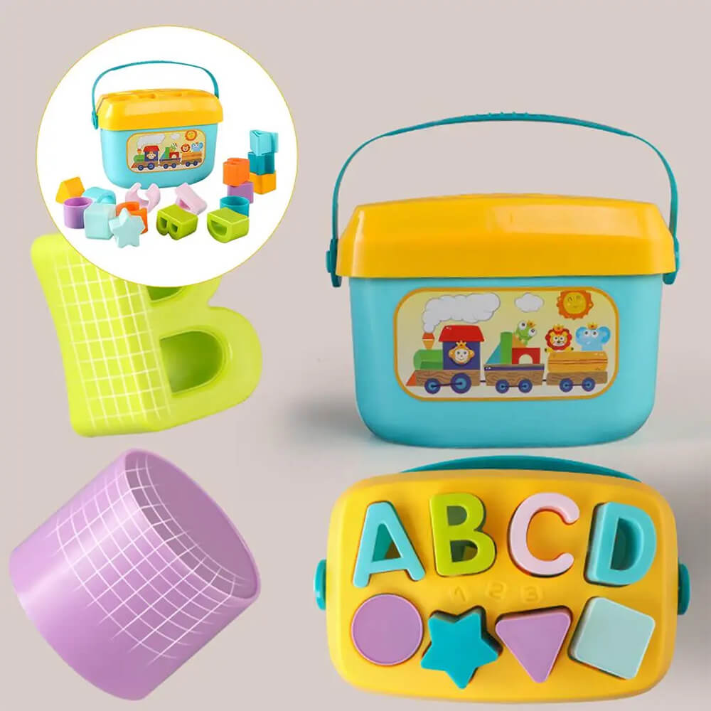 EDUCATIONAL CREATIVE SHAPE SORTER BOX