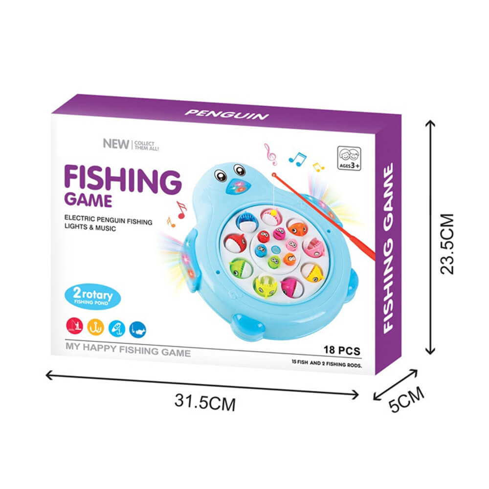 PENGUIN NEW FISHING GAME - 18 PCS