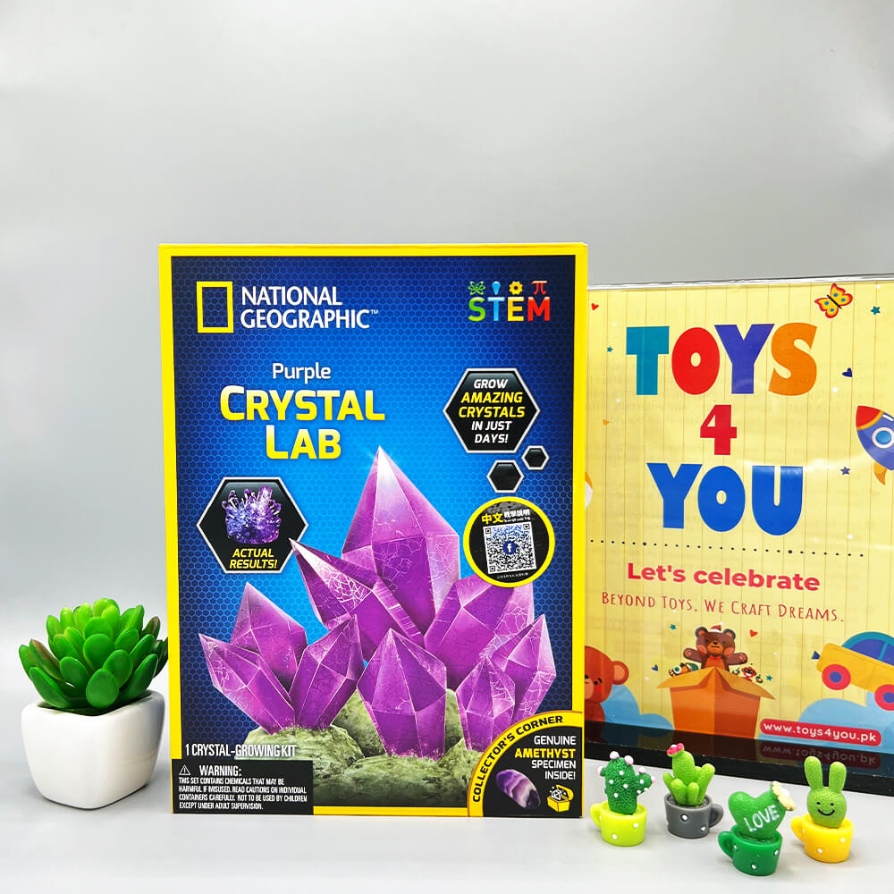 NATIONAL GEOGRAPHIC CRYSTAL GROWING KIT