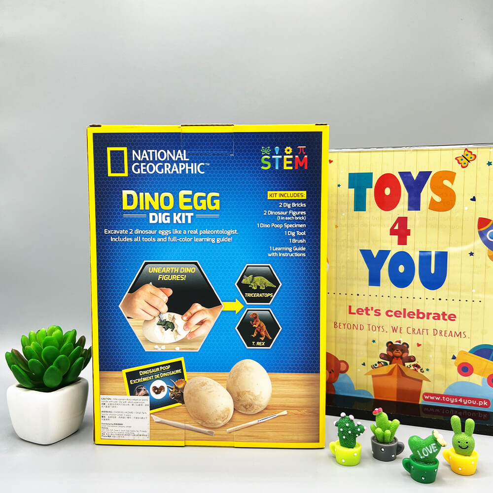 NATIONAL GEOGRAPHIC DINO EGG DIG KIT