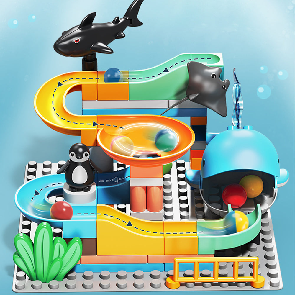 SHARK EDUCATIONAL BUILDING BLOCK TRACK SET