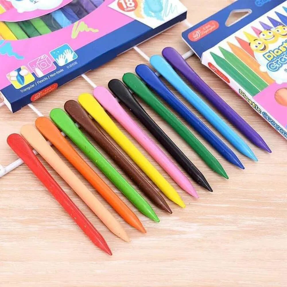 PLASTIC CRAYONS COLOR FOR KIDS