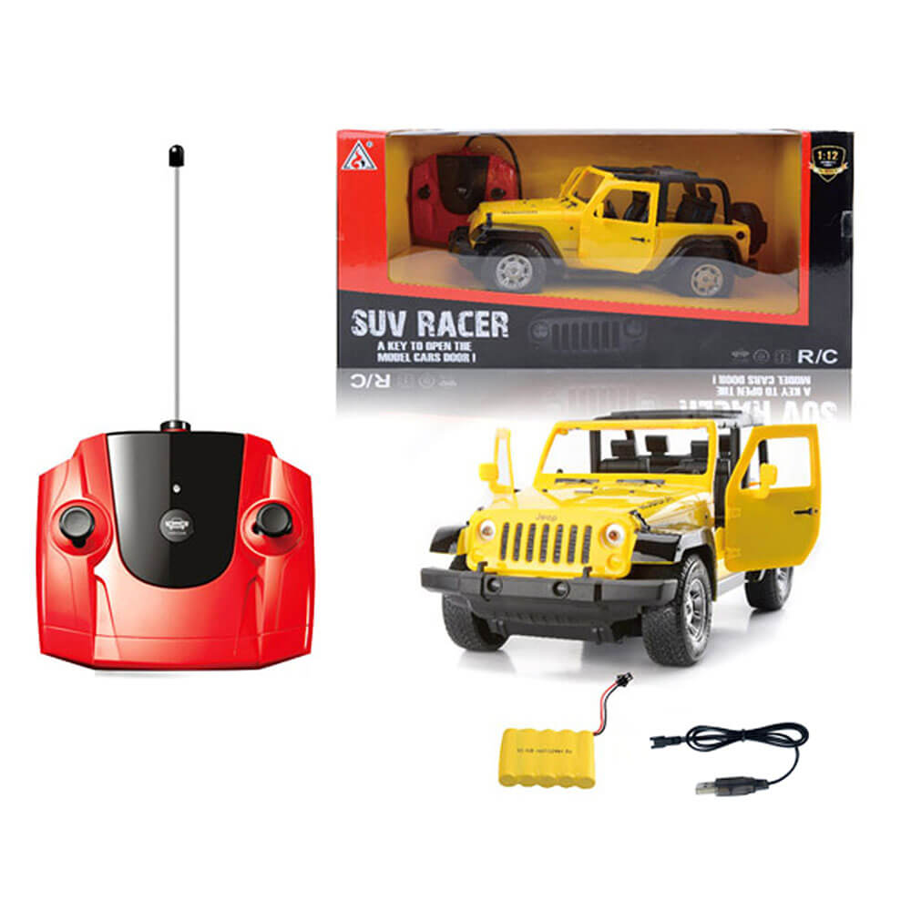 SUV RACER RC CAR WITH OPEN DOOR