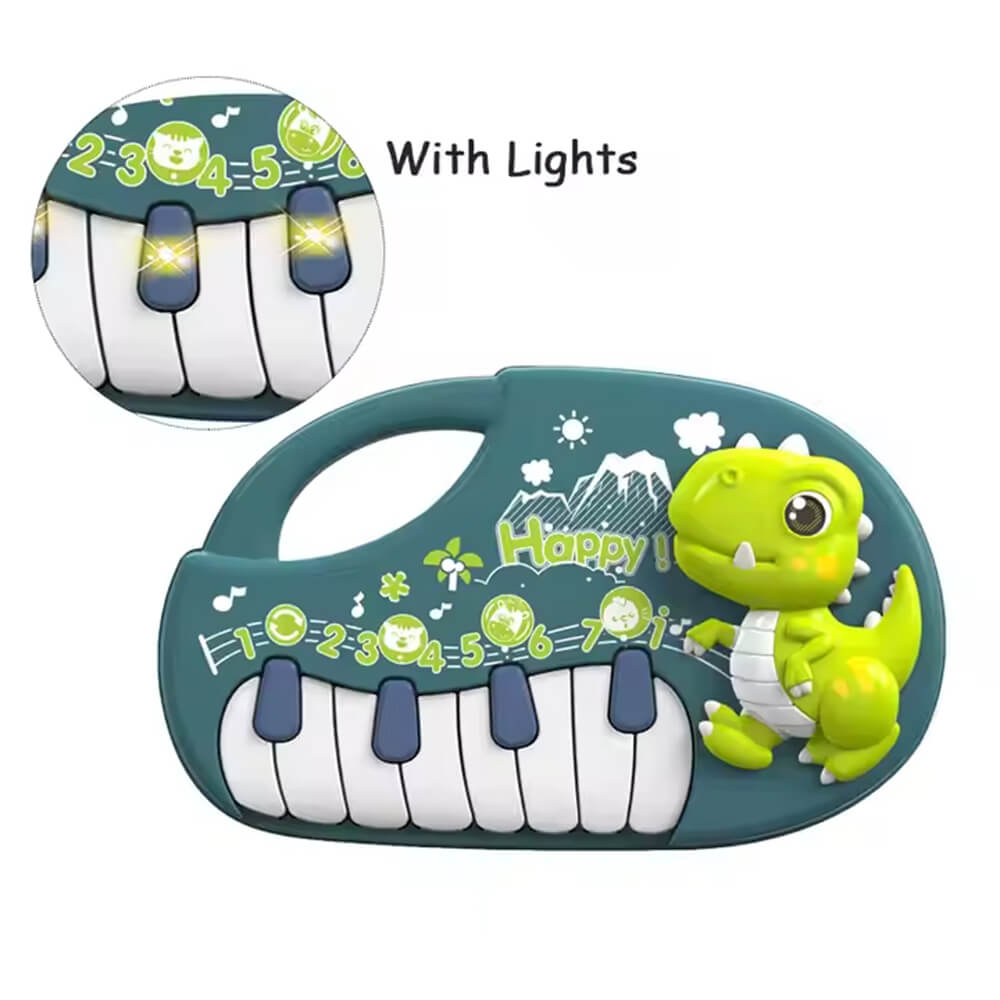 CUTE DINO MUSICAL PIANO TOY