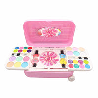 Thumbnail for MAKEUP NAIL ART KIT WITH PORTABLE BRIEFCASE FOR GIRLS