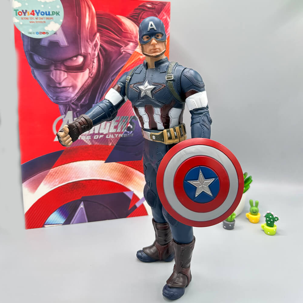 AVENGERS SUPER HERO CAPTION AMERICA FIGURE TOY