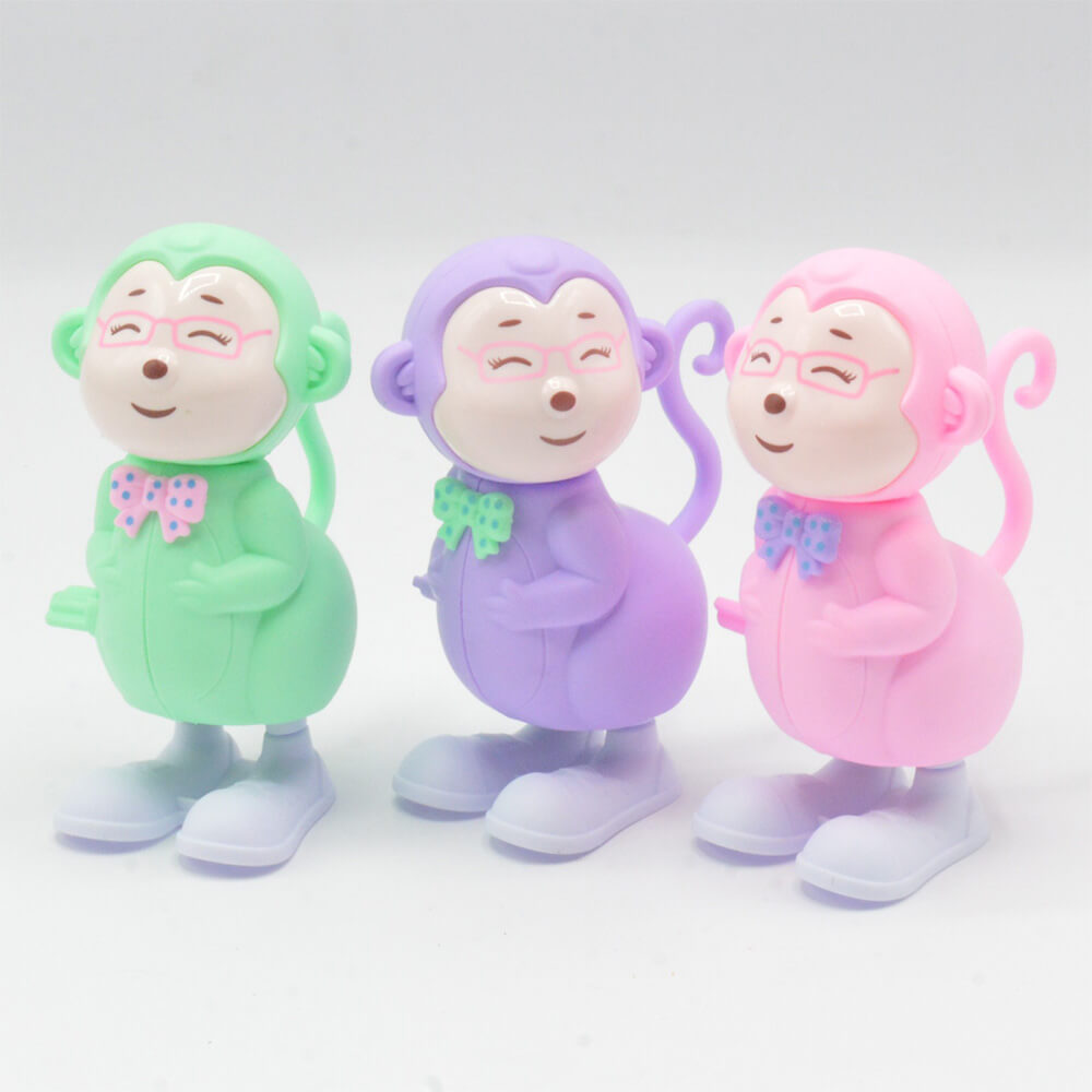 WIND UP DELICATELY FRICTION DANCING MONKEY TOY